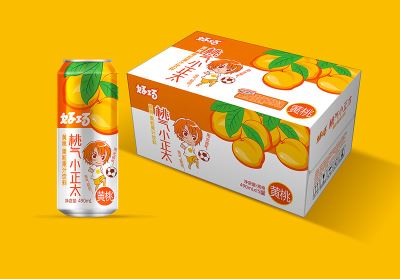 好巧桃气小正太黄桃490ML